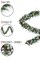 Perfect Holiday 6ft Snow Flocked Camdon Fir Garland With Pine Cones And Berry Clusters